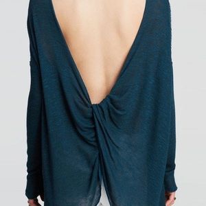 We the Free Chasing You Open Back Sweater